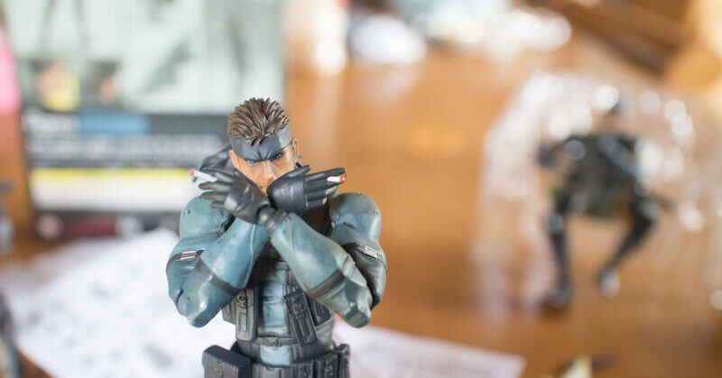 可動フィギュアfigma「METAL GEAR SOLID2: SONS OF LIBERTY ソリッド・スネーク MGS2 ver.」を紹介する！