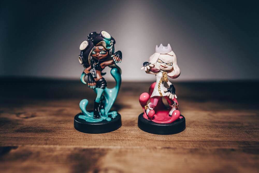 スプラトゥーン2 テンタクルズのamiiboを撮ってみた スプラトゥーン2 テンタクルズのamiiboを撮ってみた