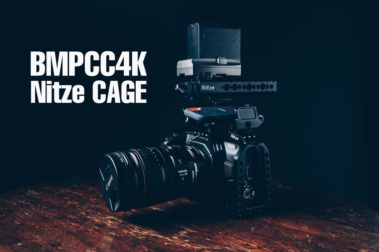 BMPCC4K Smallrig  ハーフケージ 追加バッテリー付き おまけ多数