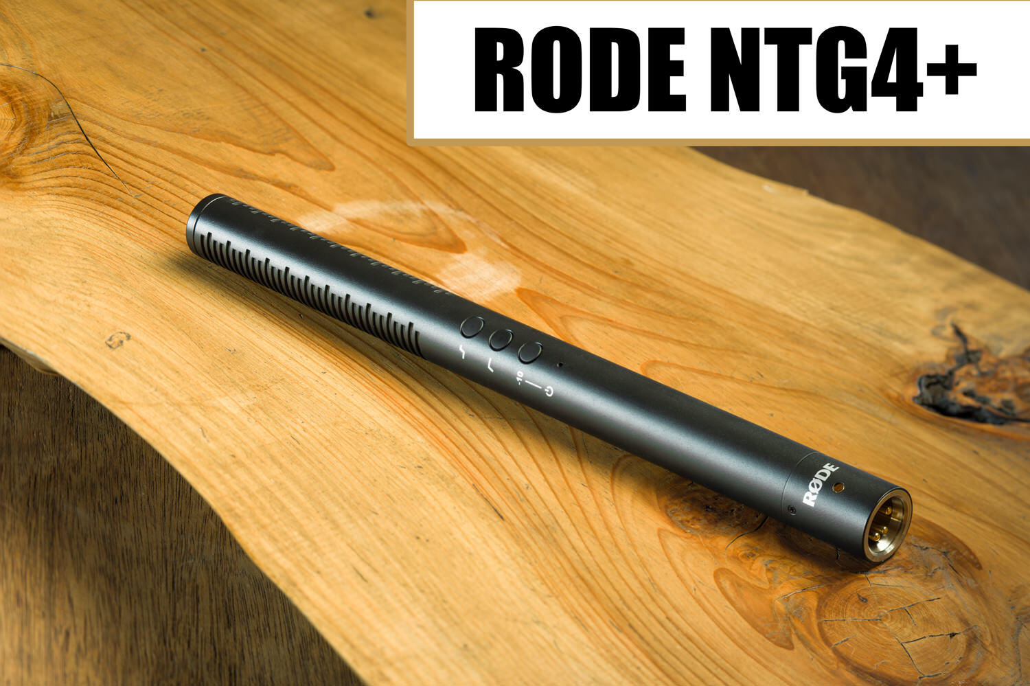 インタビュー動画を撮りたく、RODE NTG4＋をゲット