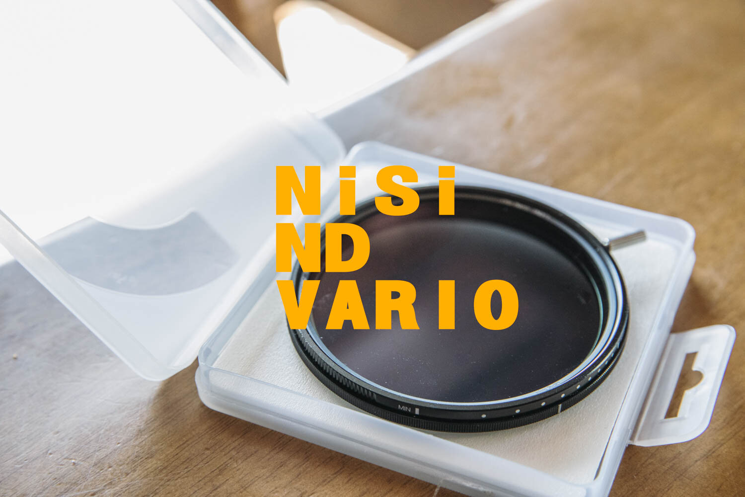 NiSiがND32〜ND500の可変NDフィルターND VARIOを新発売する